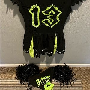 Dolls Kill Zombie Cheerleader Costume Size Small